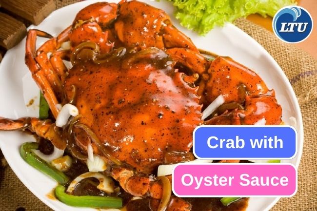 A Delicate and Flavorful Crabs with Oyster Sauce